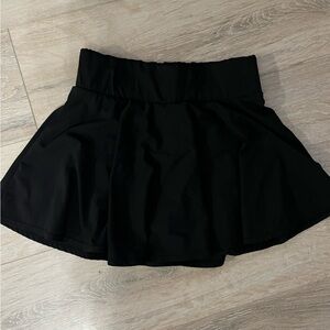 Baleaf Black athletic tennis  Skirt with built in shorts size medium